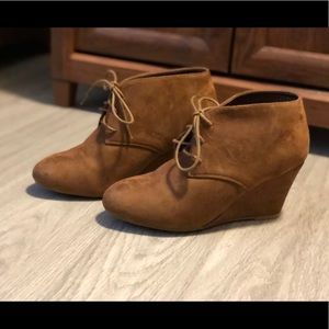 Target: Suede wedges